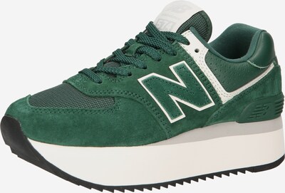 new balance Sneakers laag '574' in de kleur Smaragd / Wit, Productweergave