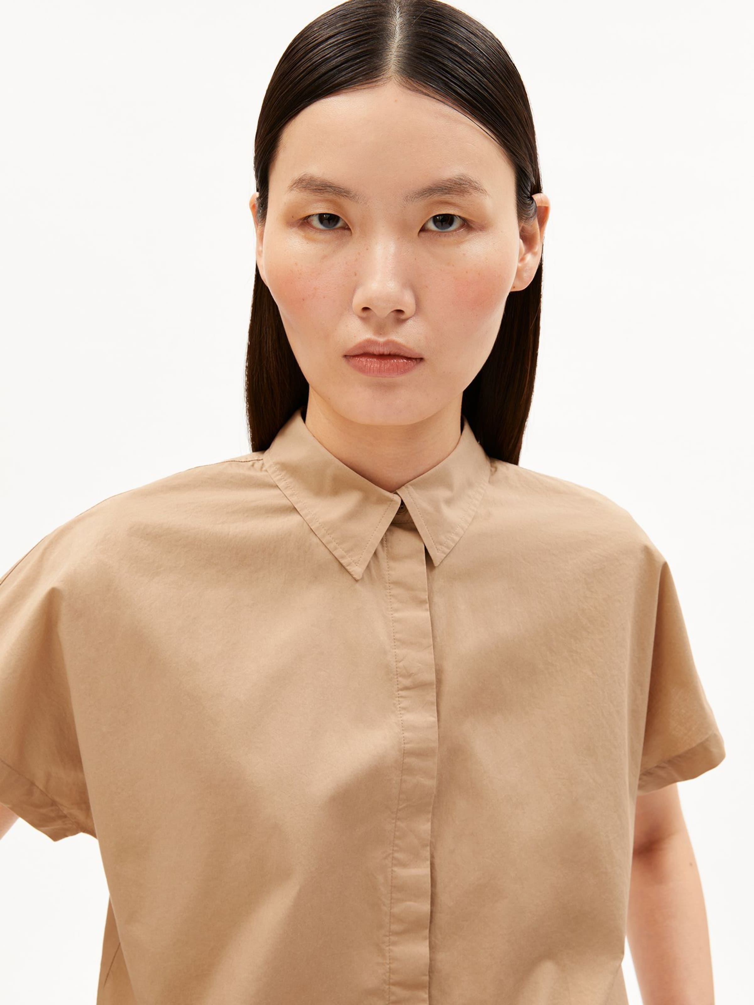 ARMEDANGELS Blouse 'LARISAANA' in Brown