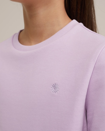 WE Fashion Sweatshirt i lilla