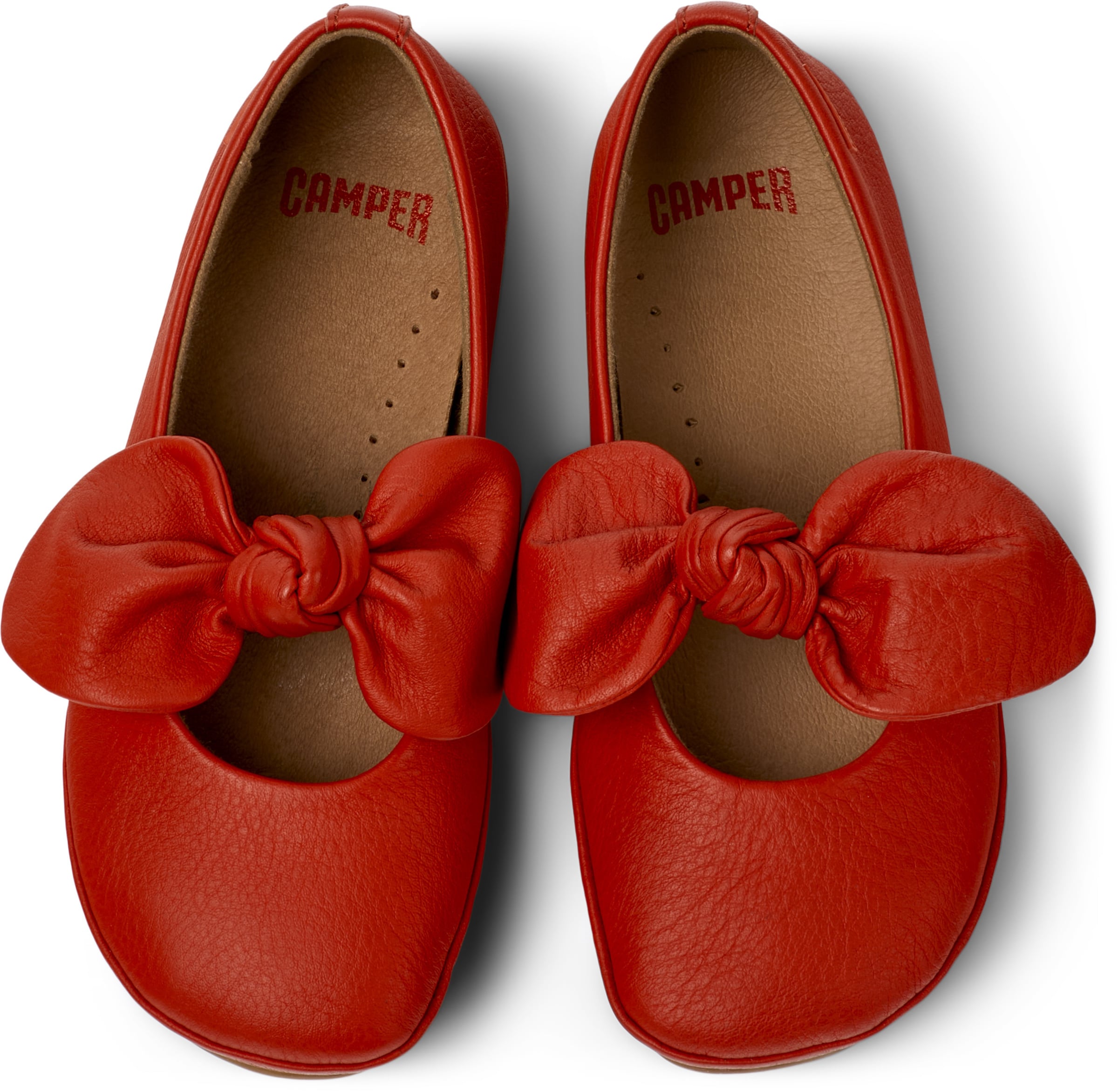 CAMPER Ballerinas 'Right' in Rot