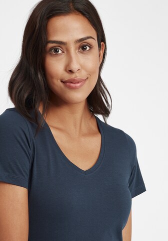 Oxmo V-Shirt 'Vanni' in Blau