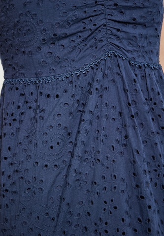 DreiMaster Vintage Summer dress in Blue