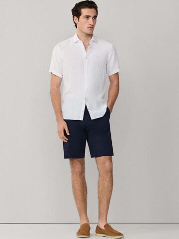 Coupe regular Chemise Hackett London en blanc
