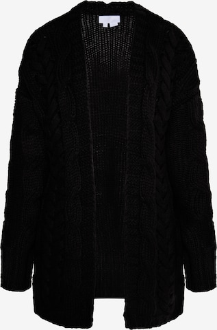 Cardigan 'Vanne' usha WHITE LABEL en noir : devant