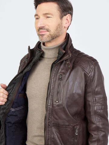 Veste mi-saison JCC en marron