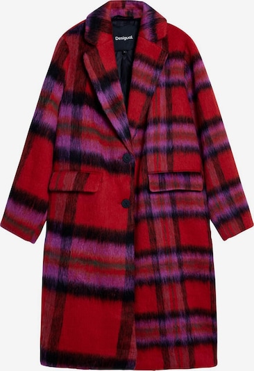 Desigual Přechodný kabát - pink / červená / černá, Produkt