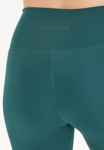 ENDURANCE - Skinny Pantalón deportivo 'Franza' en verde