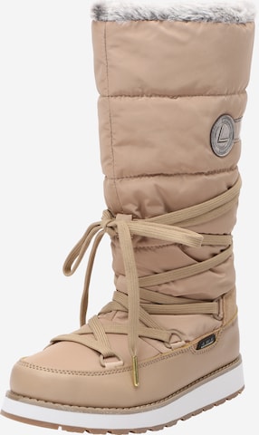 LUHTA Snowboots 'Tahtova' i brun: forside