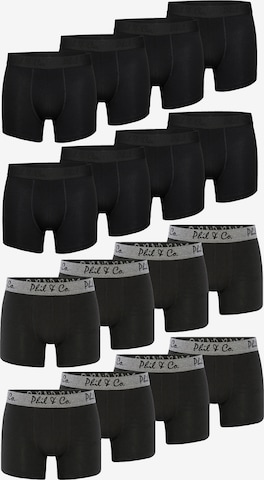 Phil & Co. Berlin Boxer shorts ' Retropants ' in Black: front