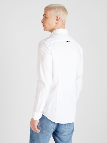 Calvin Klein Jeans Slim fit Button Up Shirt in White