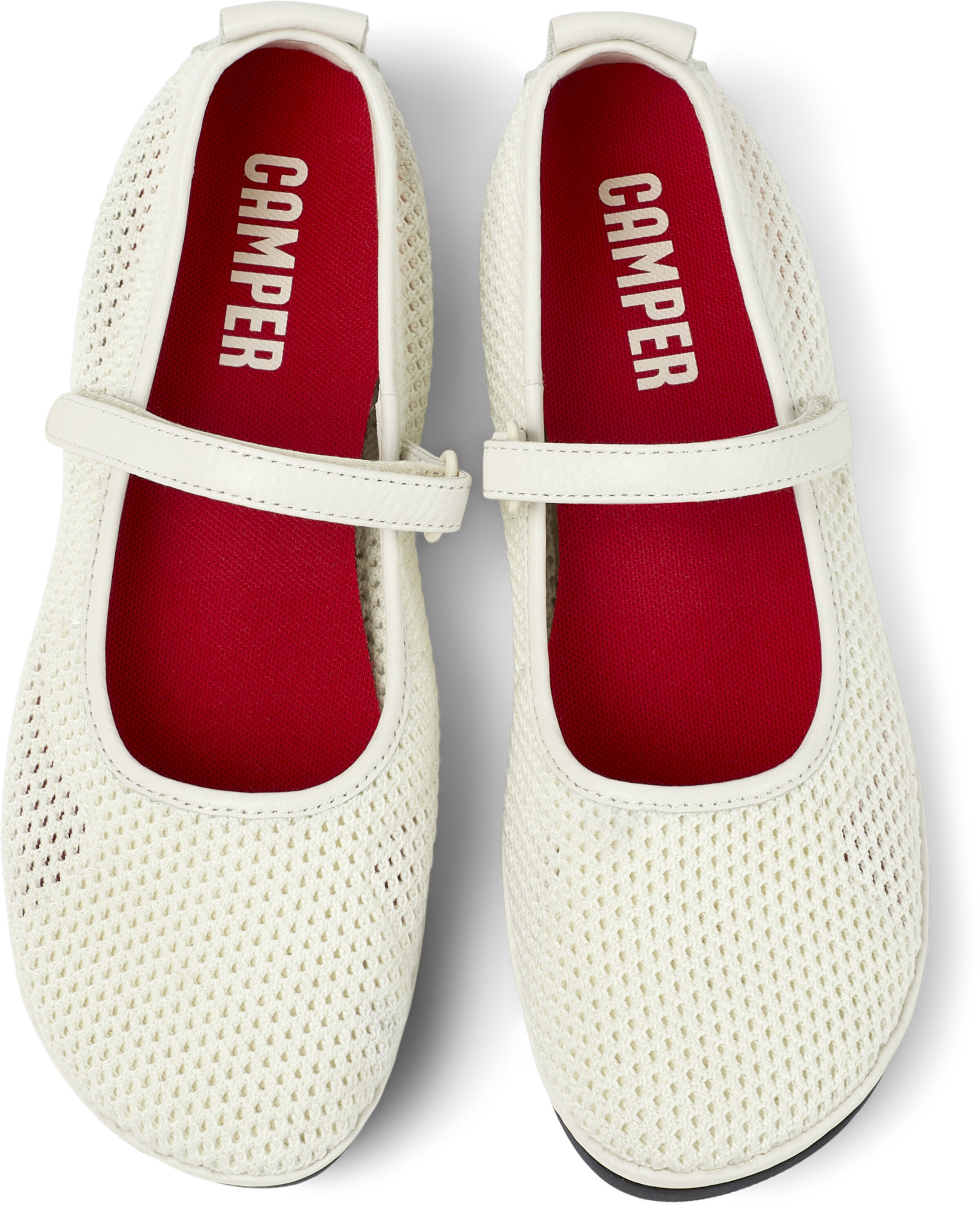 Ballerina con cinturino ' Right Nina ' di CAMPER in bianco