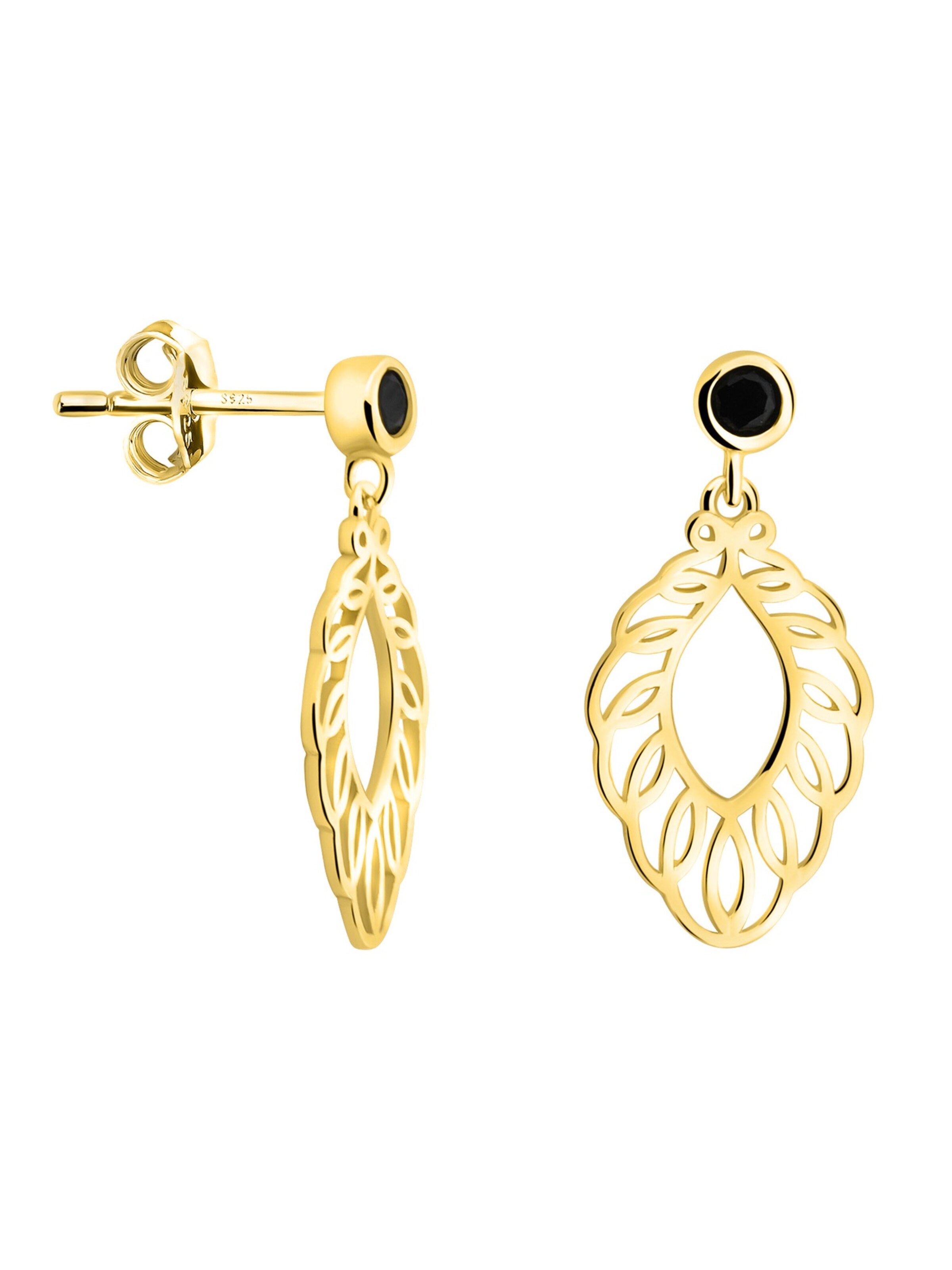 Sofia Milani Ohrringe‌‌‌ in Gold: Vorderseite