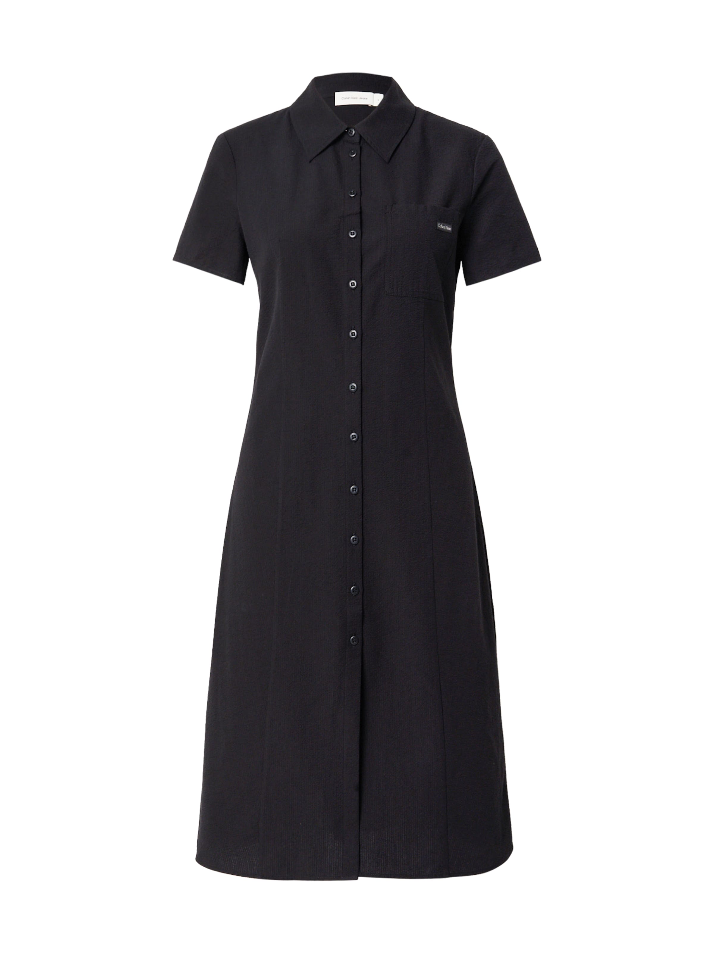 Calvin Klein Jeans Shirt dress in Black, Item view