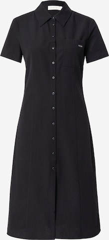Calvin Klein JeansKošulja haljina - crna boja: prednji dio