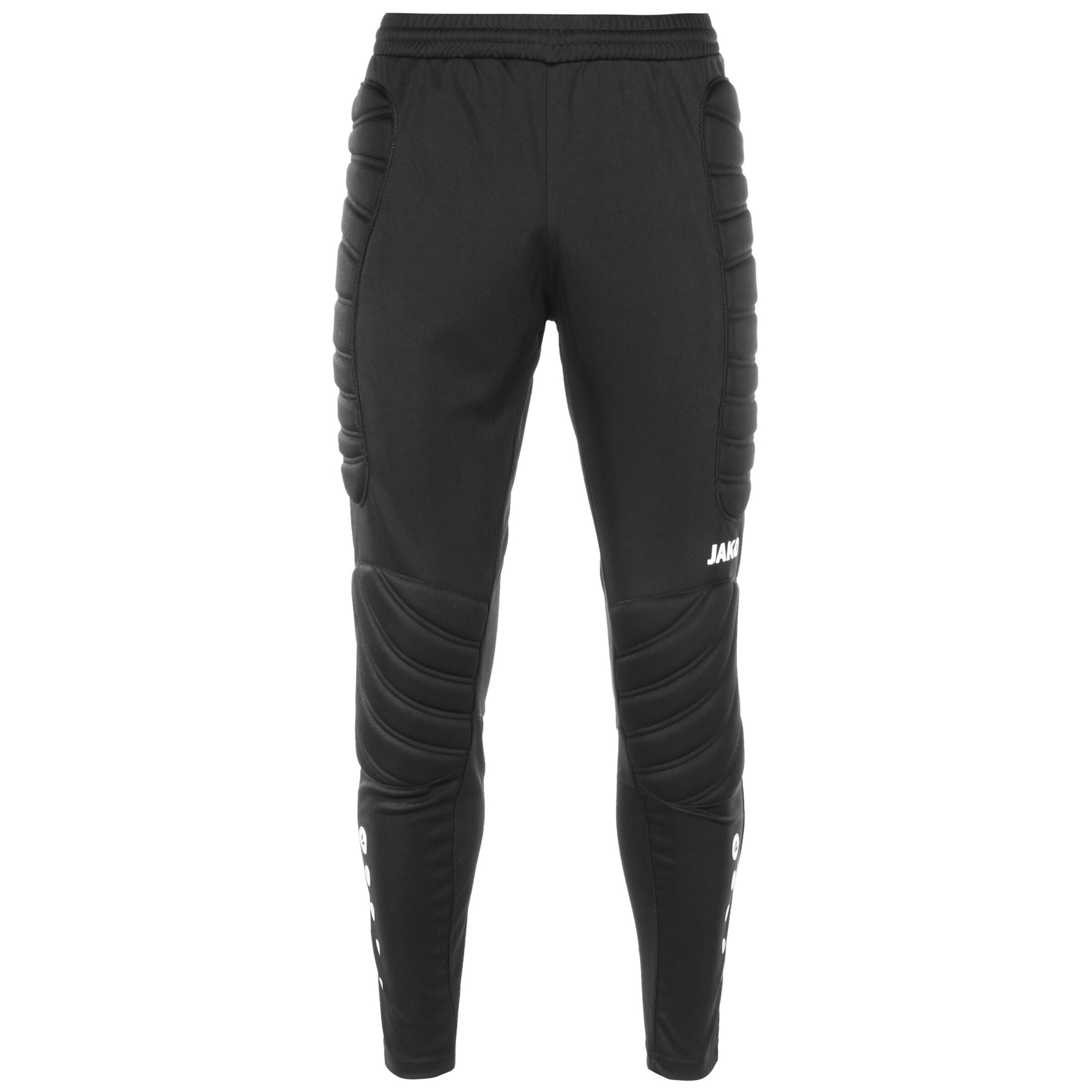 JAKO Tapered Sporthose in Schwarz: Vorderseite