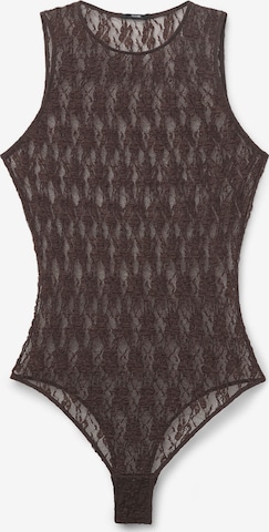 Tezenis Bodysuit in Brown: front