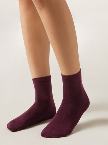 CALZEDONIA Socks in Red: front