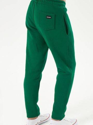 LOUIS LECLER Slim fit Pants 'Lucien' in Green