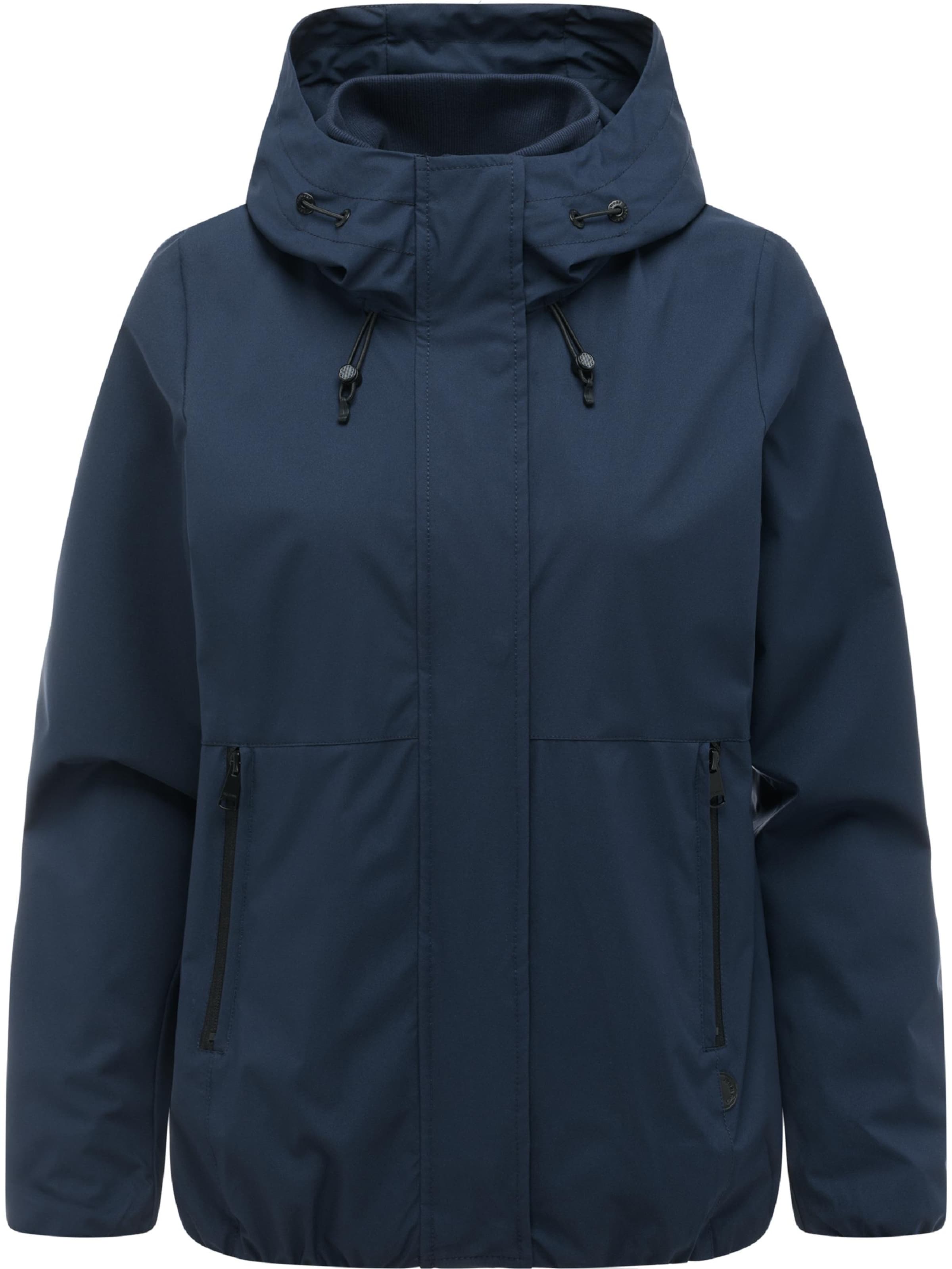 Ragwear Funktionsjacke 'Sunniva Light' in Blau: Vorderseite