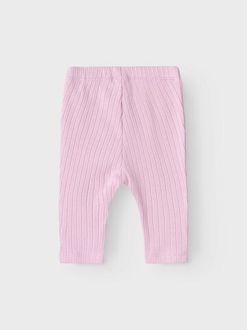 NAME IT Skinny Leggings 'NBFOLBA' in Pink