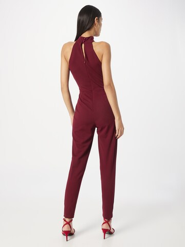 Tuta jumpsuit di WAL G. in rosso