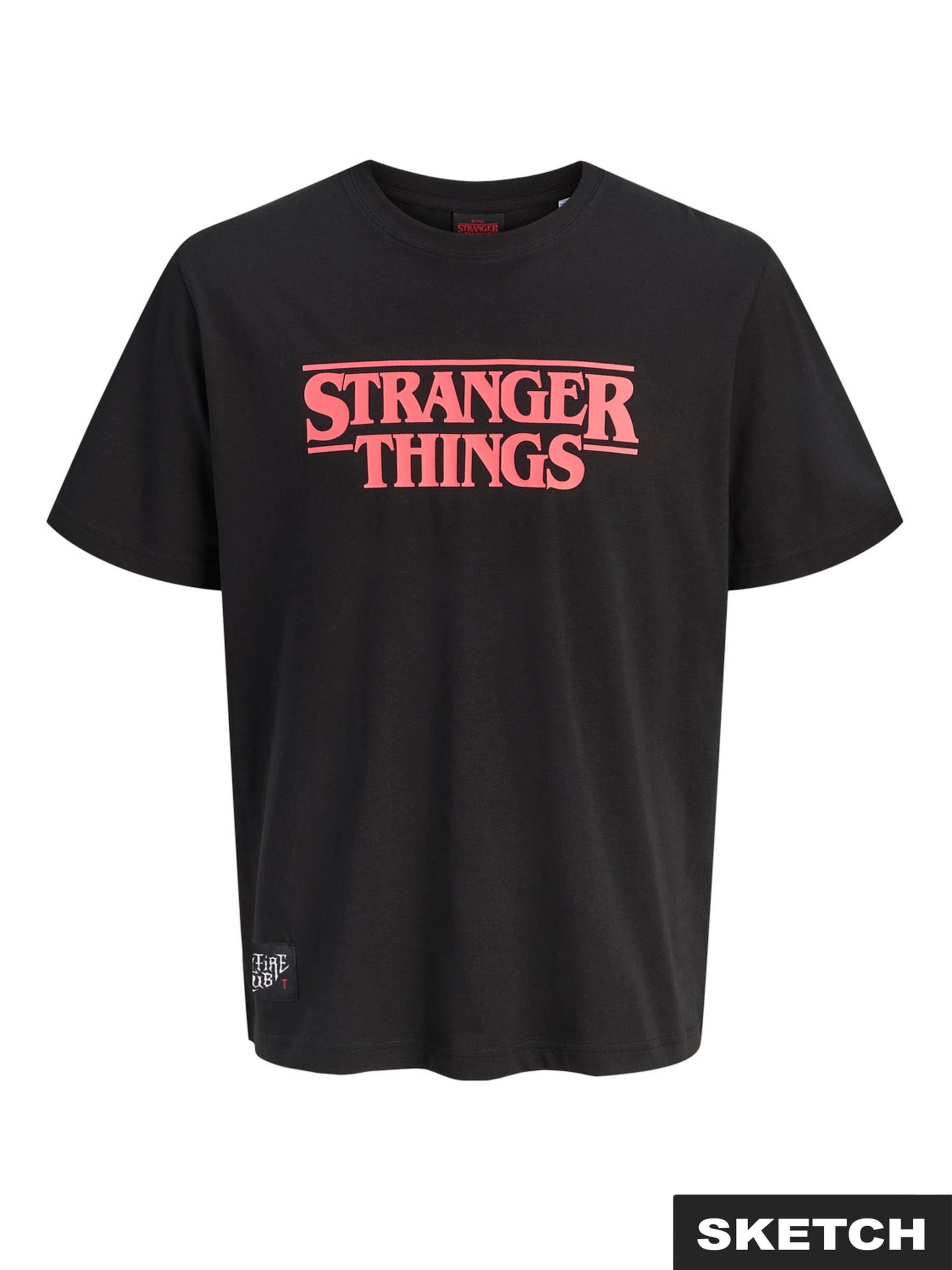 T-Shirt JACK & JONES en noir : devant