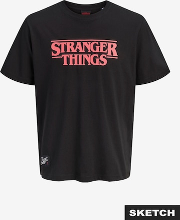 JACK & JONES T-shirt in Schwarz: Vorderseite