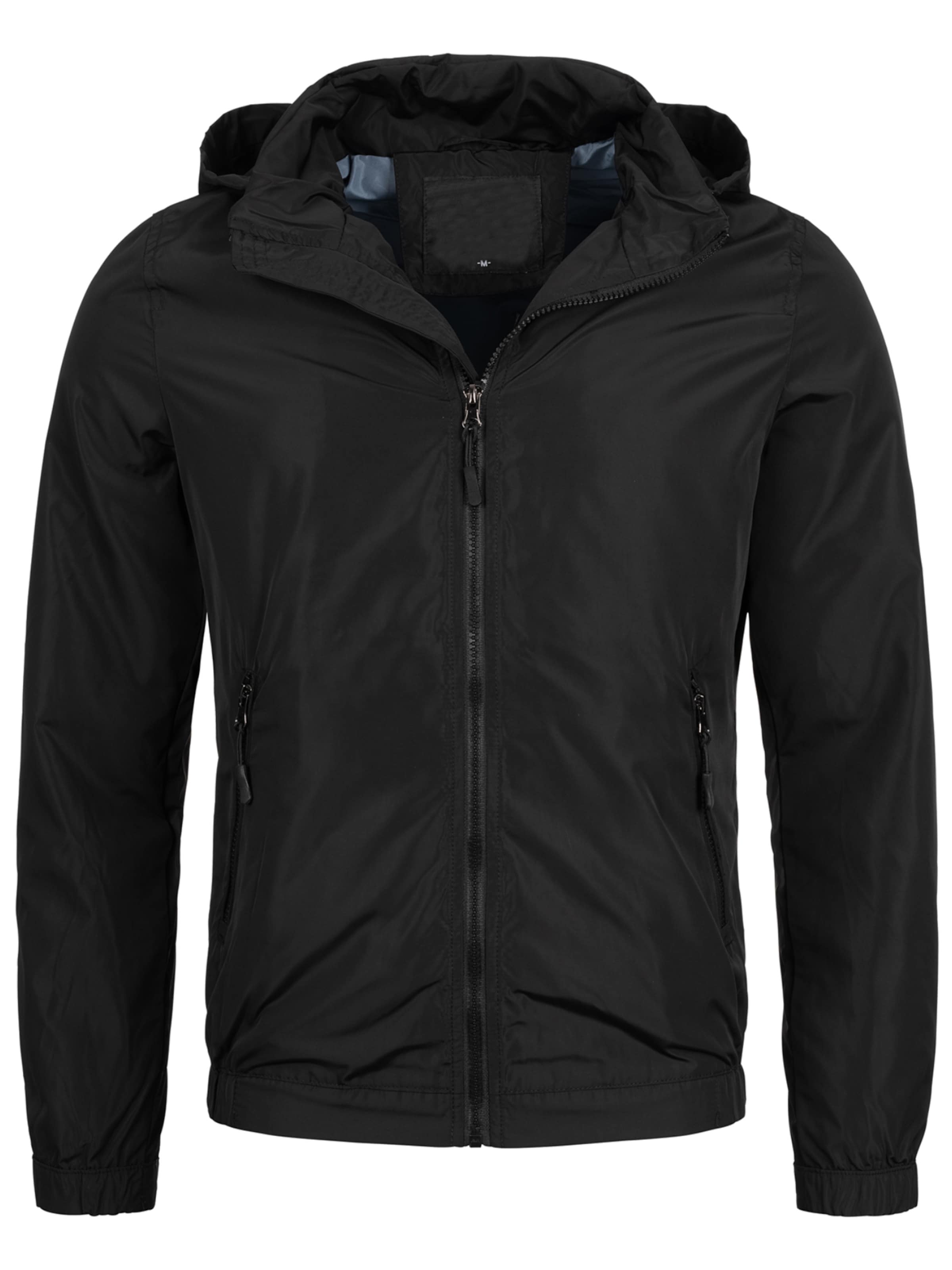 Rock Creek Jacke in Schwarz: Vorderseite