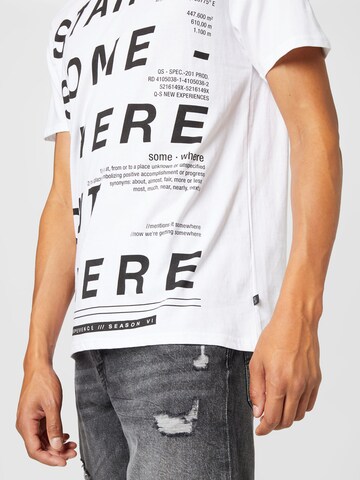 QS Shirt in Wit