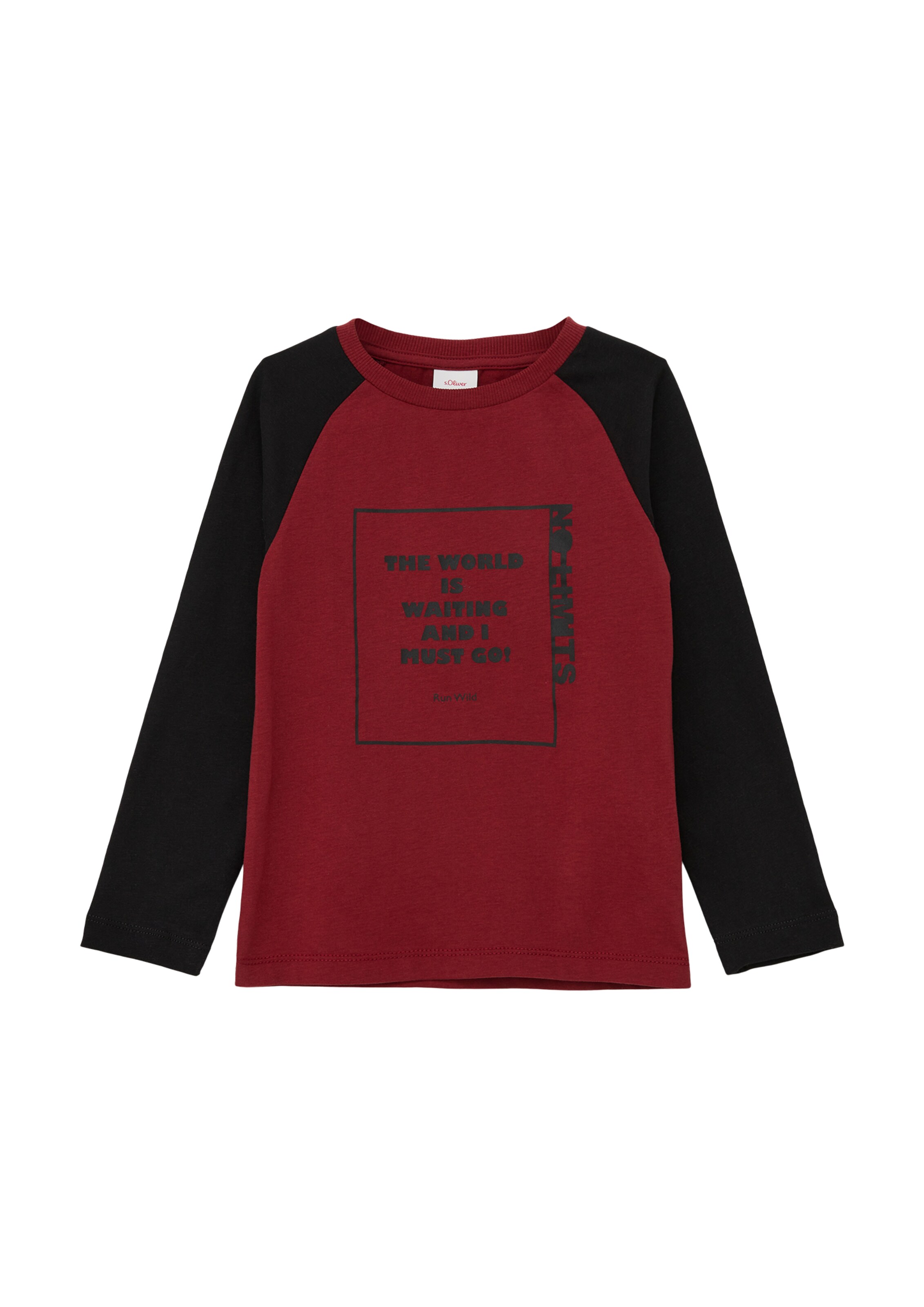 T-Shirt s.Oliver en rouge : devant
