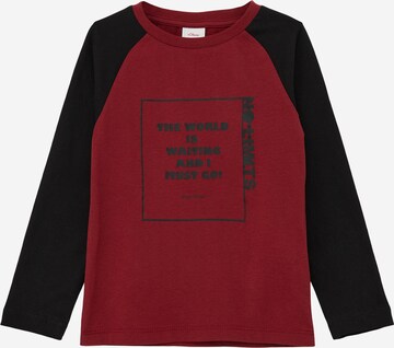 T-Shirt s.Oliver en rouge : devant