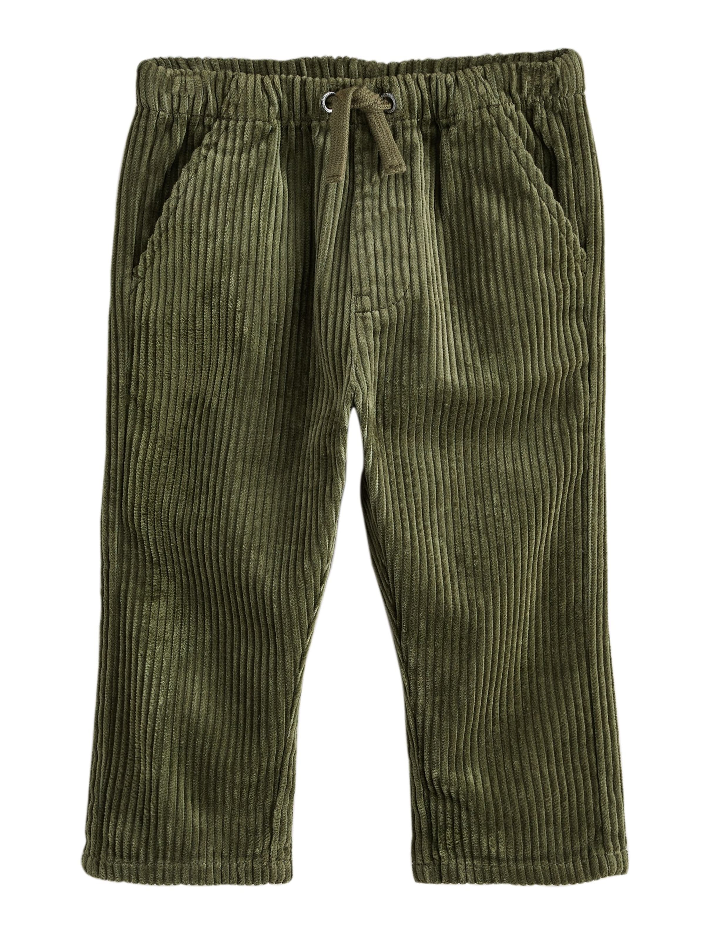 Next Regular Broek in Groen: voorkant