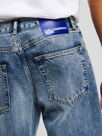 KARL LAGERFELD JEANS - Loosefit Vaquero ' LÄSSIGE JEANS ' en azul