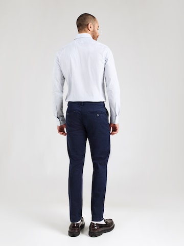 SELECTED HOMME Slimfit Chino nadrág 'SLHZ175-DANIEL' - kék: hátul