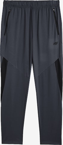4F Funkčné nohavice - Sivá: predná strana