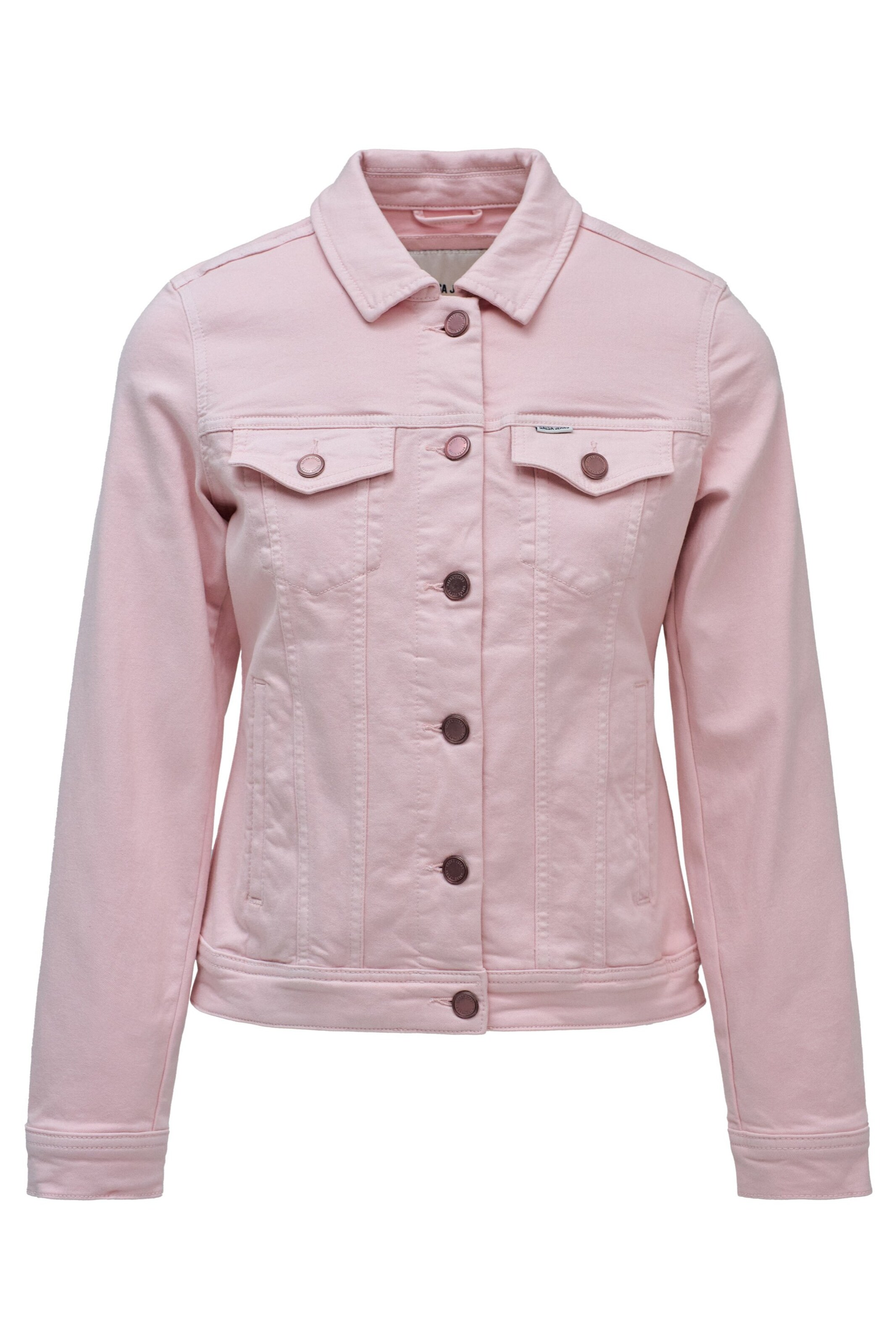 Salsa Jeans Denim Jacket in Pink: Vorderseite