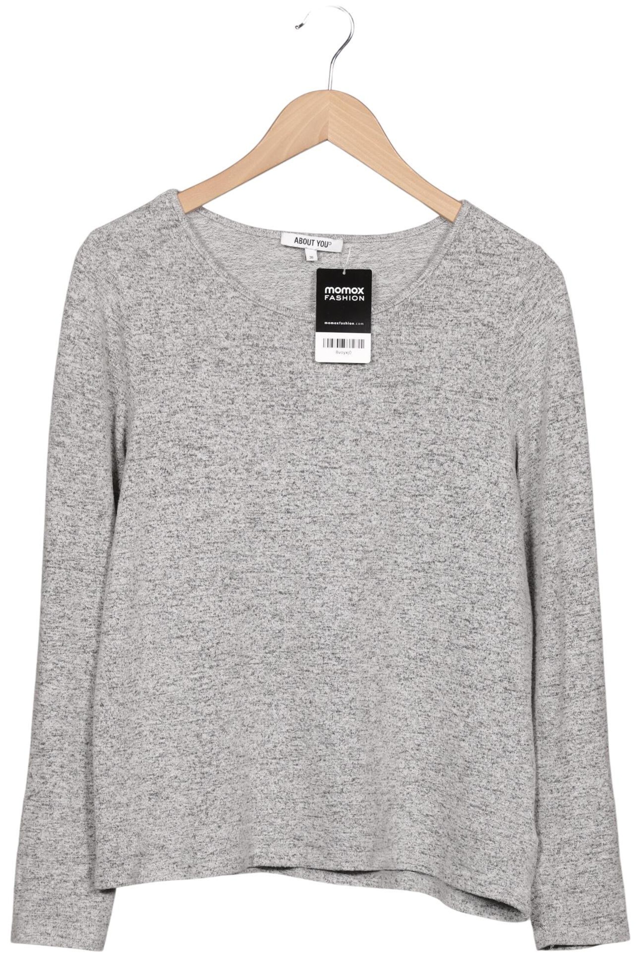 ABOUT YOU Sweater & Cardigan in S in Grey, Item view