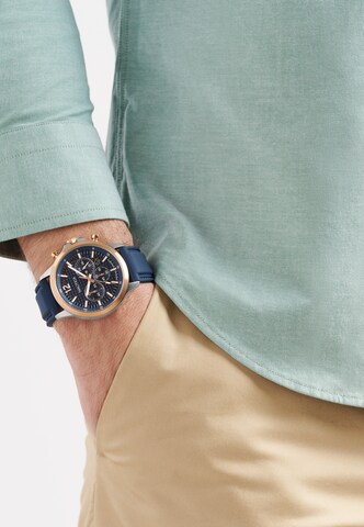 Montre à affichage analogique 'NCT BLUEOCEAN' NAUTICA en bleu : devant