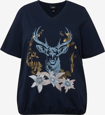 Ulla Popken Shirt in Blue: front