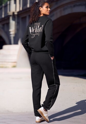 BUFFALO - Tapered Pantalón en negro