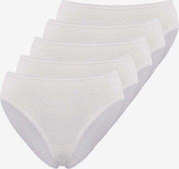 Slip ' OLIVIA ' di WESTMARK LONDON in bianco: frontale