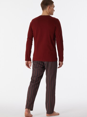 Pyjama long ' Selected Premium ' SCHIESSER en marron