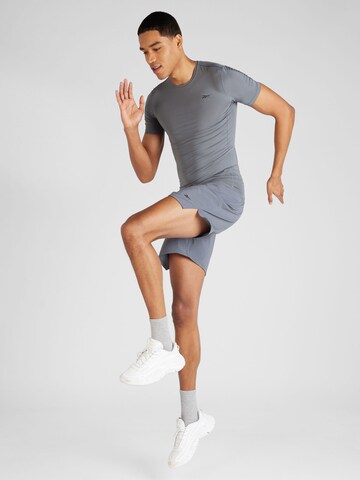 Reebok Regular Workout Pants 'SPEED 3.0' in Grey