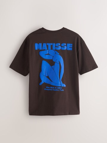 T-Shirt 'Künstler' Next en marron