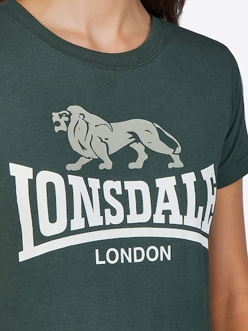 žalia LONSDALE Marškinėliai 'SARSDEN'