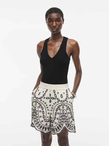 ROUGE EDIT Gebreide top in Grijs: voorkant