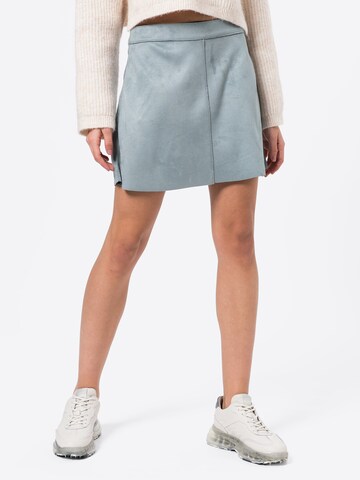 ONLY Rok 'LINEA' in Blauw: voorkant