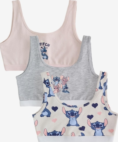 Next Bra in 116 in Dark blue / Mottled grey / Rose / White, Item view