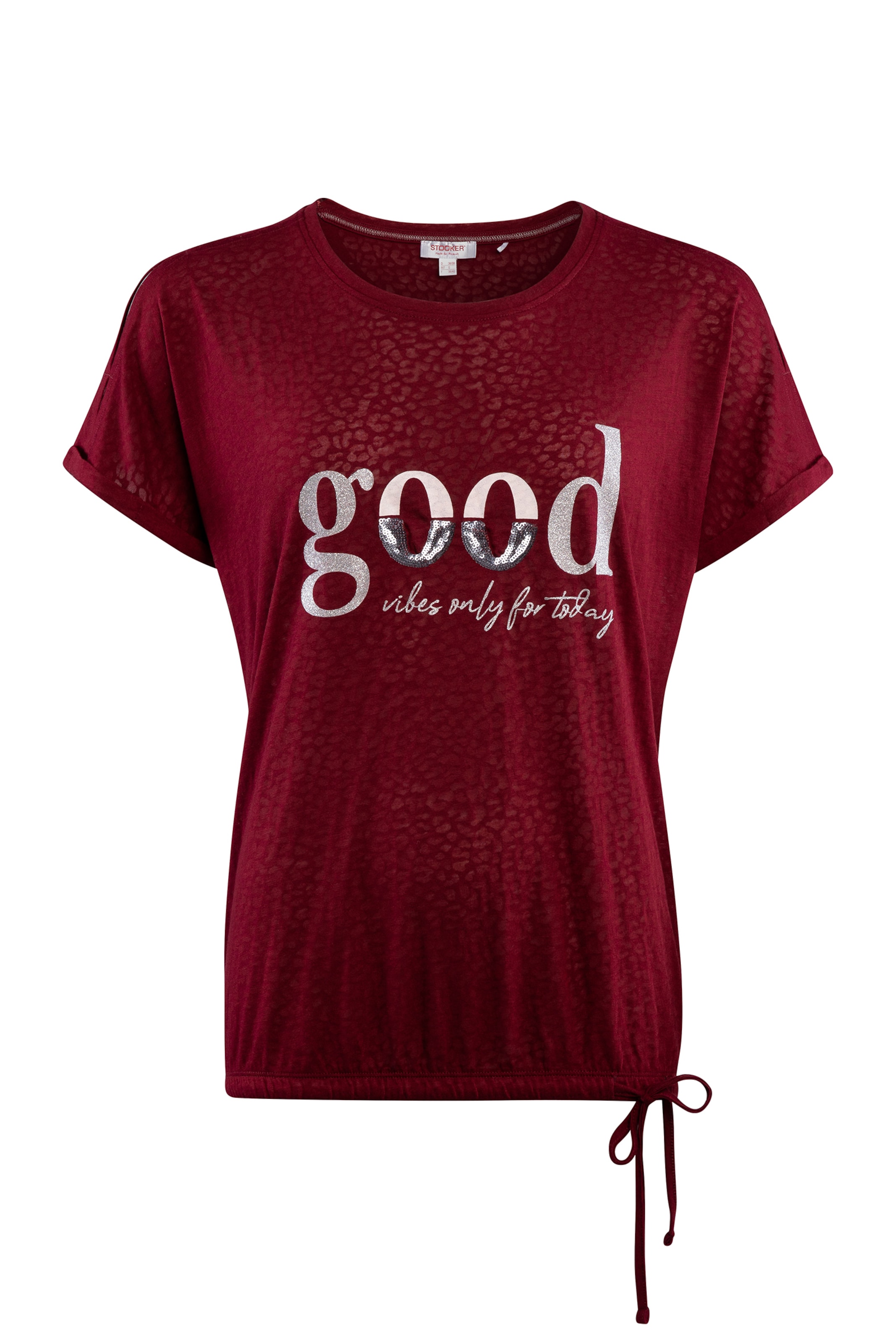 STOOKER WOMEN T-Shirt in Rot: Vorderseite
