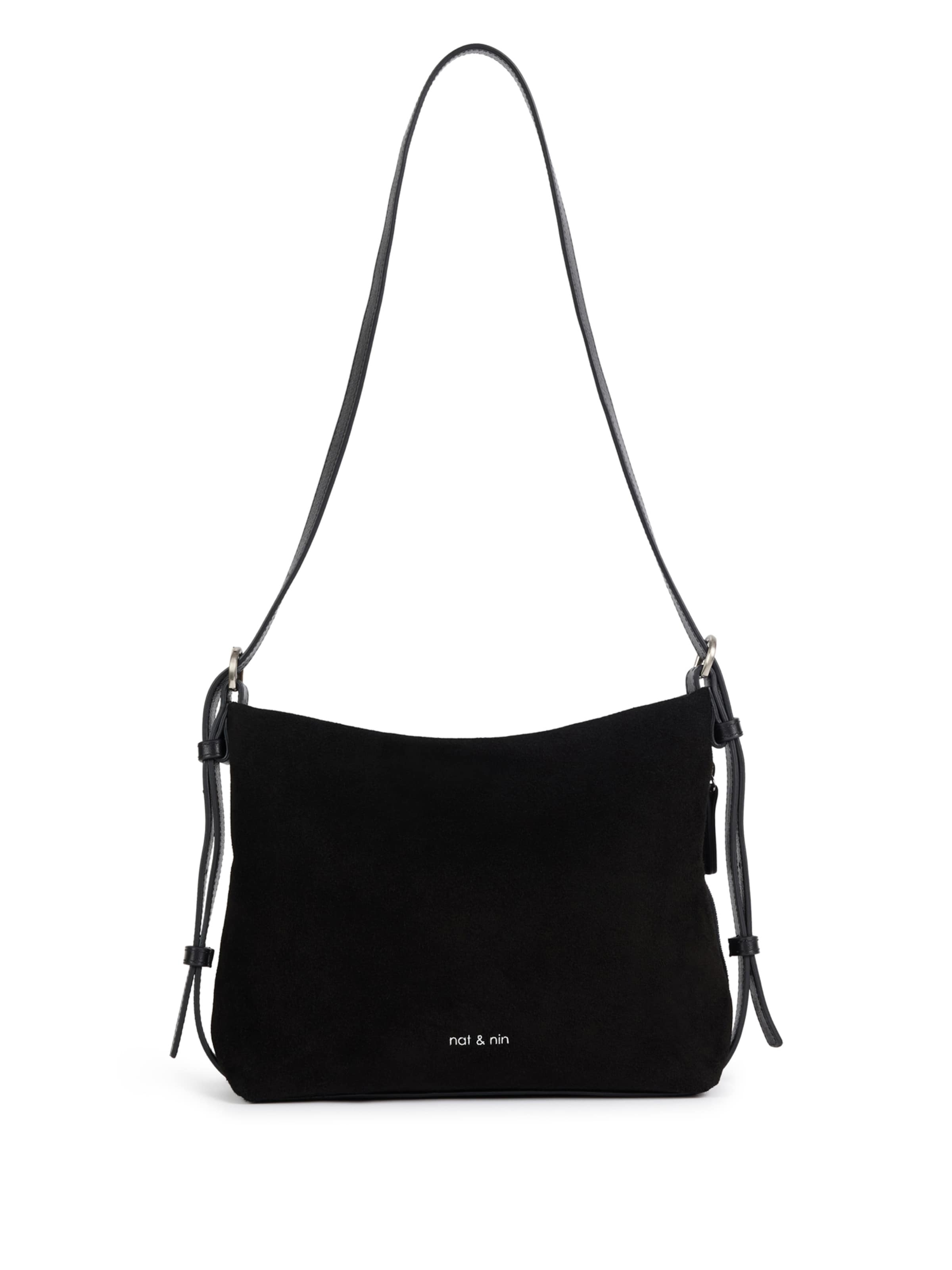 Sac à bandoulière 'Mini Moreen' Nat&Nin en noir : devant